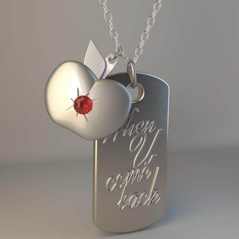 Anime Pendant Necklace - 愛とディープスペースゲーム周辺機器 カレブペンダントネックレス ファッショナブルで絶妙な多用途 カレブファン向け装飾誕生日プレゼント