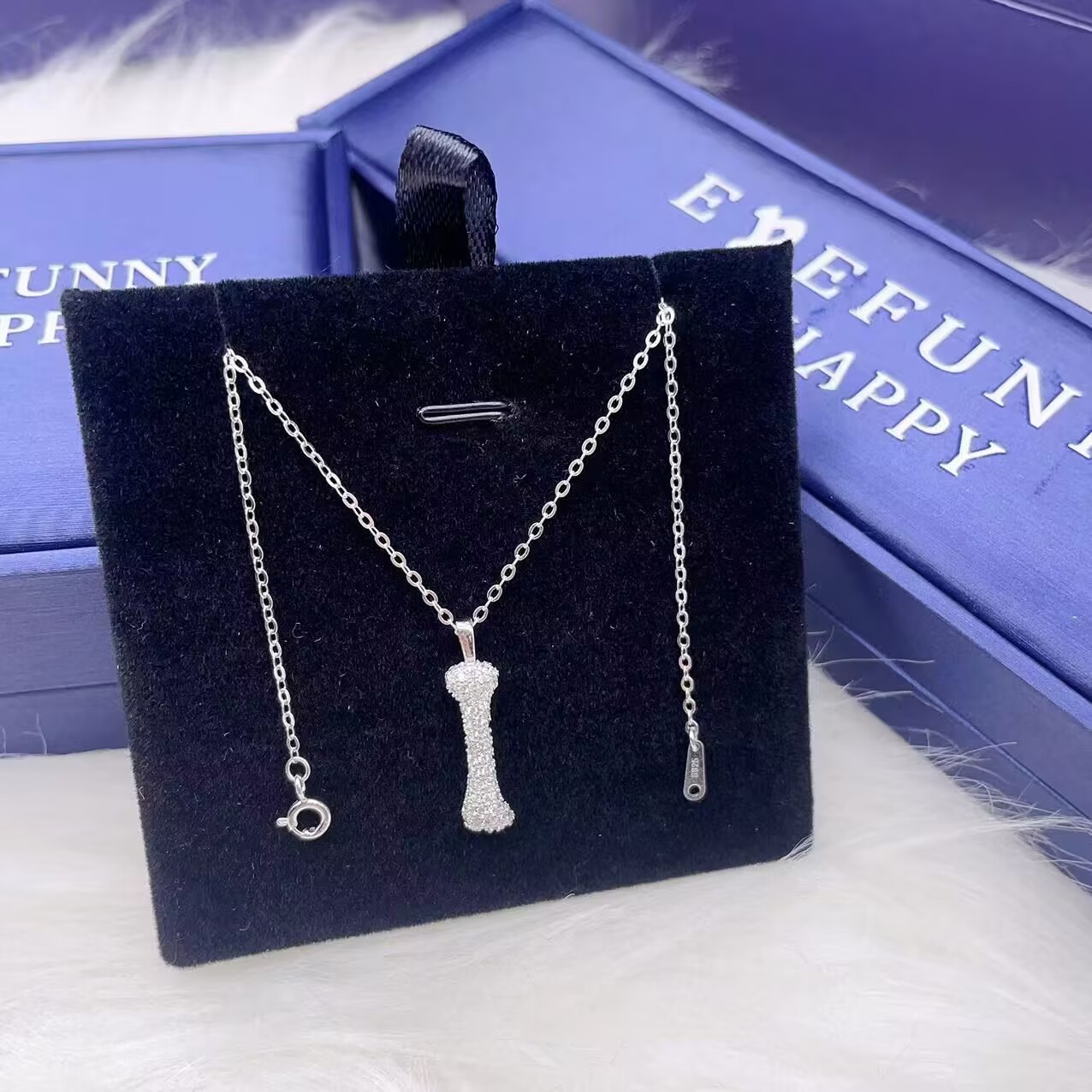 Anime Pendant Necklace - バージョンアップしました！ 王一博のオールインワン925スターリングシルバーボーンペンダントネックレスは洗練された鎖骨の魅力を醸し出しています