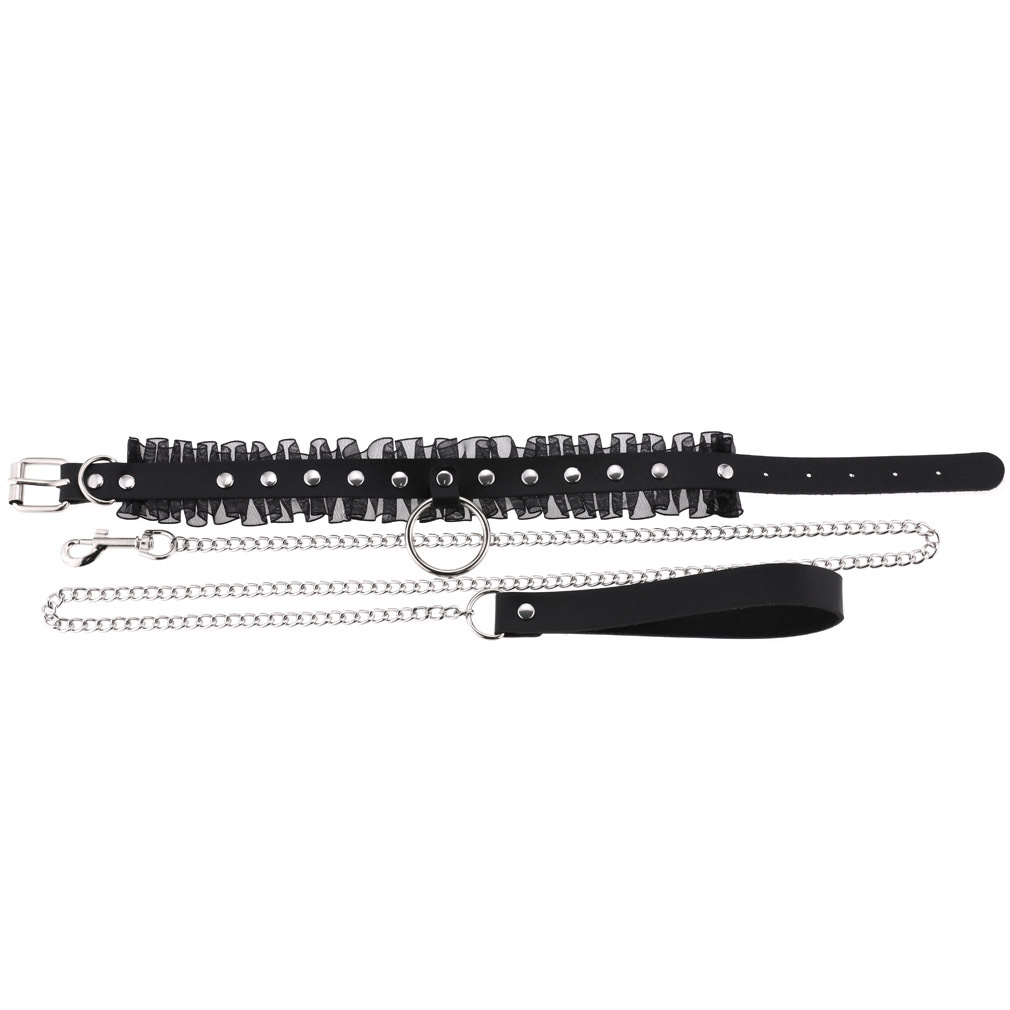 男性と女性のためのセクシーなレースのネックレス,パンクと金属 - Goth Punk Spike Choker のレビューと価格