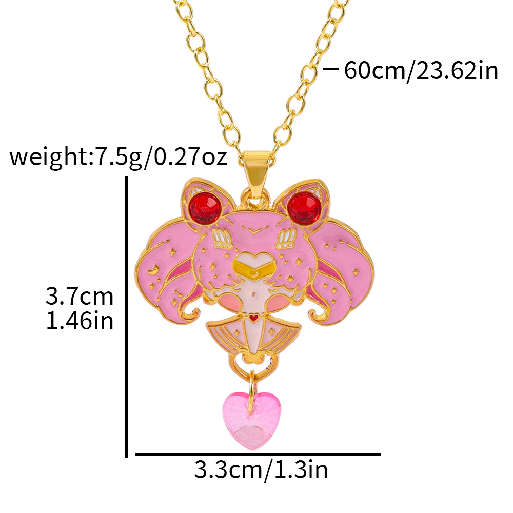 アニメ美少女戦士セーラームーン月野うさぎフィギュアペンダント - Anime Pendant Necklace のレビューと価格