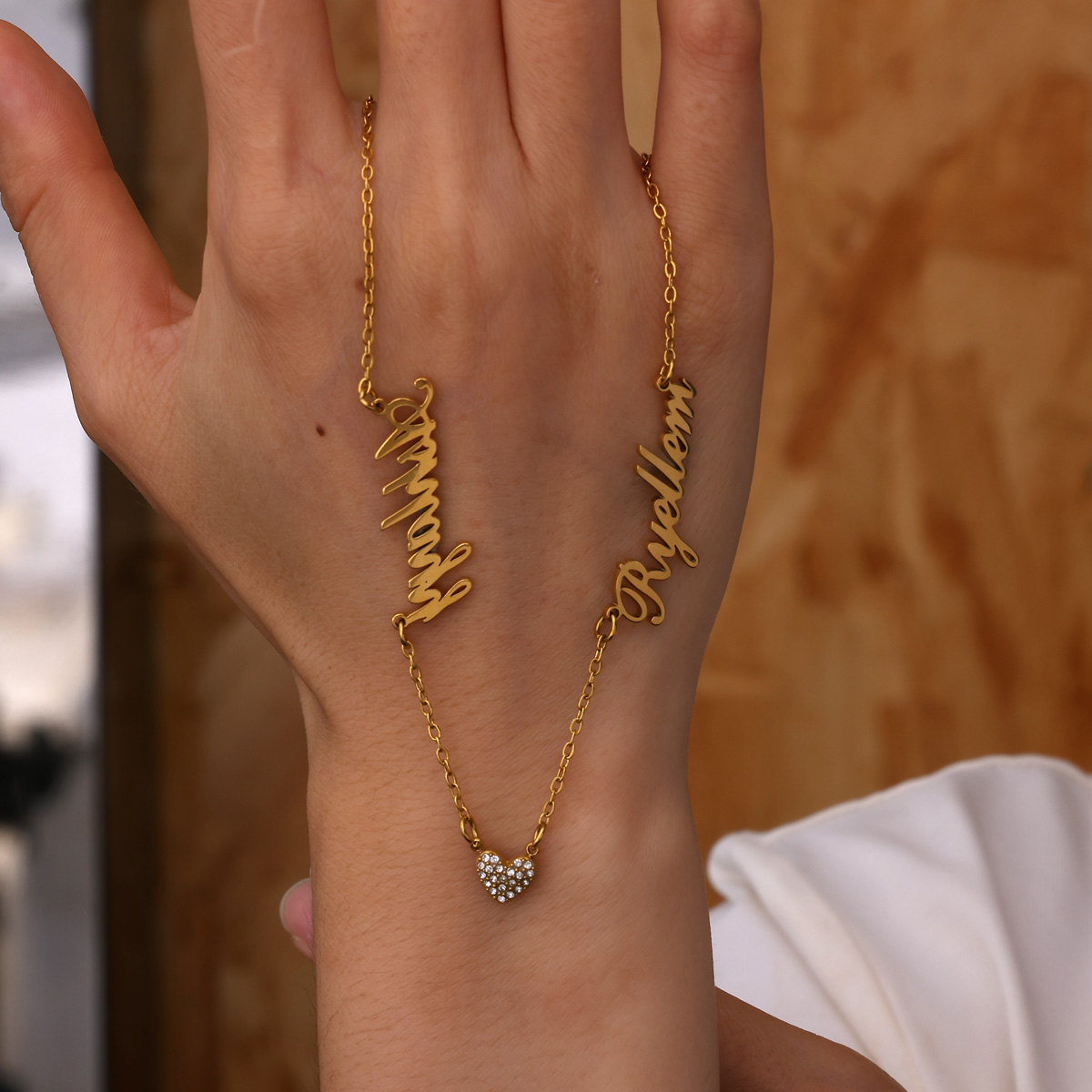 カスタム 2 名前ネックレス女性のためのクリスマス複数の名前 - Custom Name Necklace Stainless Steel のレビューと価格