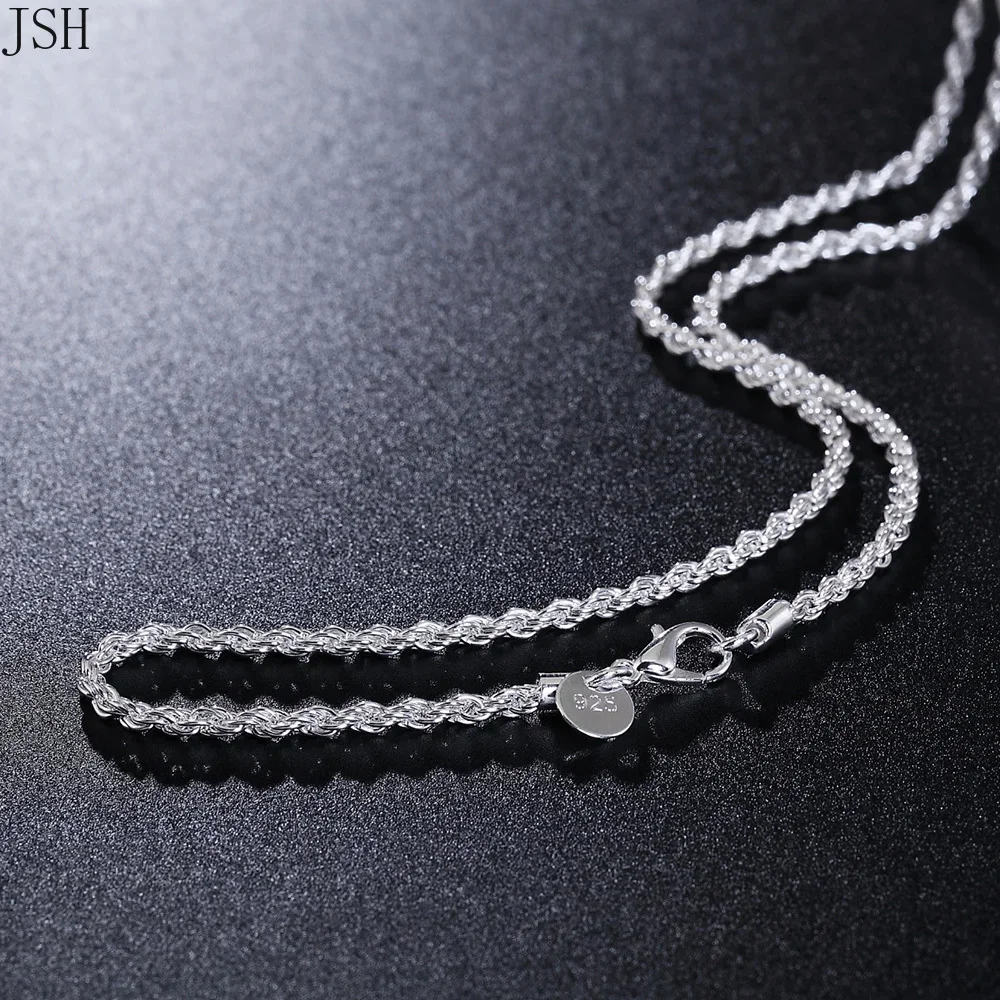 40-60 センチメートル卸売 925 スターリングシルバー - 925 Sterling Silver Chain Necklace Men のレビューと価格
