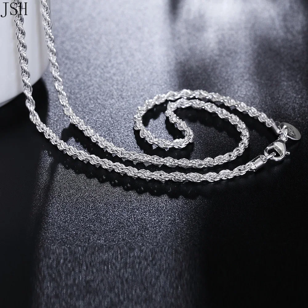 40-60 センチメートル卸売 925 スターリングシルバー - 925 Sterling Silver Chain Necklace Men のレビューと価格