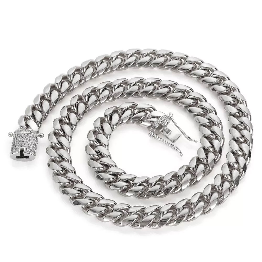 6-12mm ヒップホップ キューバンチェーン アイスクラス - Cuban Link Chain 12Mm のレビューと価格