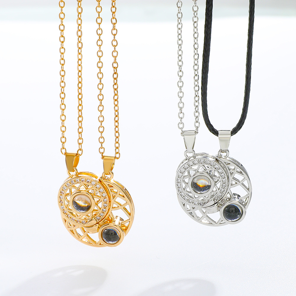 磁気カップルマッチングネックレス、私はあなたを愛していますプ - Magnetic Couple Matching Necklaces のレビューと価格