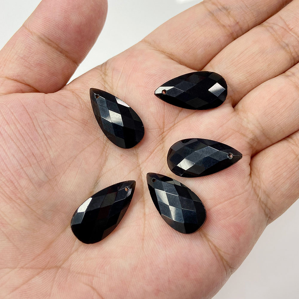水滴の形をしたペンダント,ジュエリー作り用,長い天然石,タイ - Crystal Pendant Necklace Natural Stone のレビューと価格