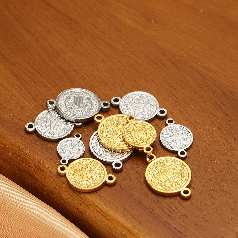 ジュエリー作りのためのジェサスクロスチャーム,ステンレス鋼, - Cross Pendant Necklace Gold のレビューと価格