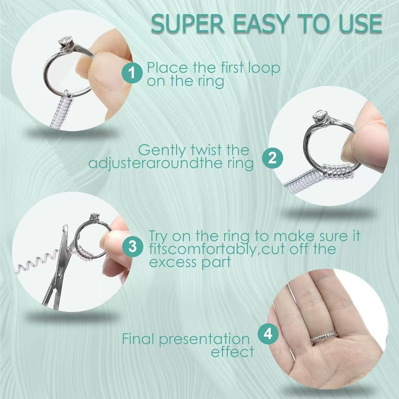 6個/ロット ガードタイトナー レデューサー サイズ調整ツー - Rings のレビューと価格