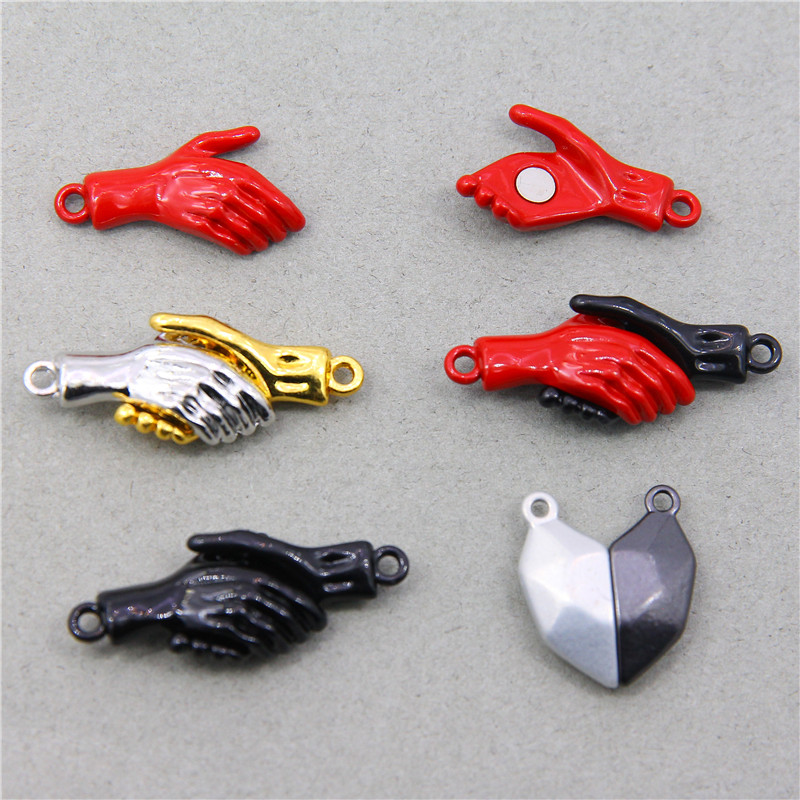 25 セット愛好家マッチング友情ハートペンダントカップル磁気 - Magnetic Couple Matching Necklaces のレビューと価格
