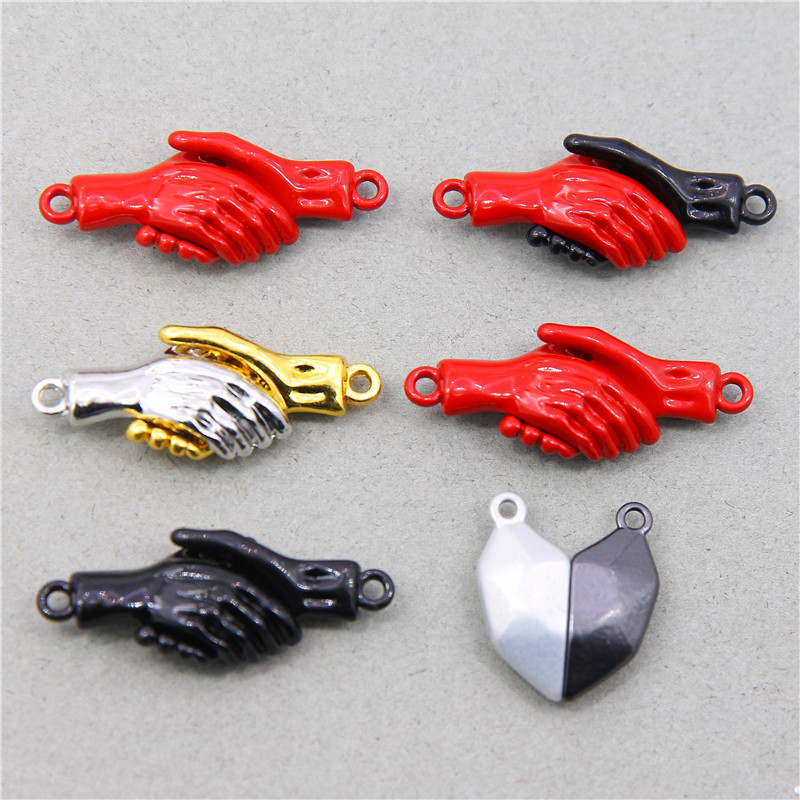 25 セット愛好家マッチング友情ハートペンダントカップル磁気 - Magnetic Couple Matching Necklaces のレビューと価格