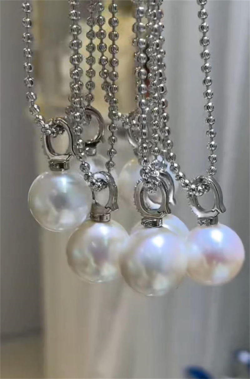 クラシックエレガントなナチュラルホワイトパールチョーカーネッ - Pearl Choker Necklace Vintage のレビューと価格