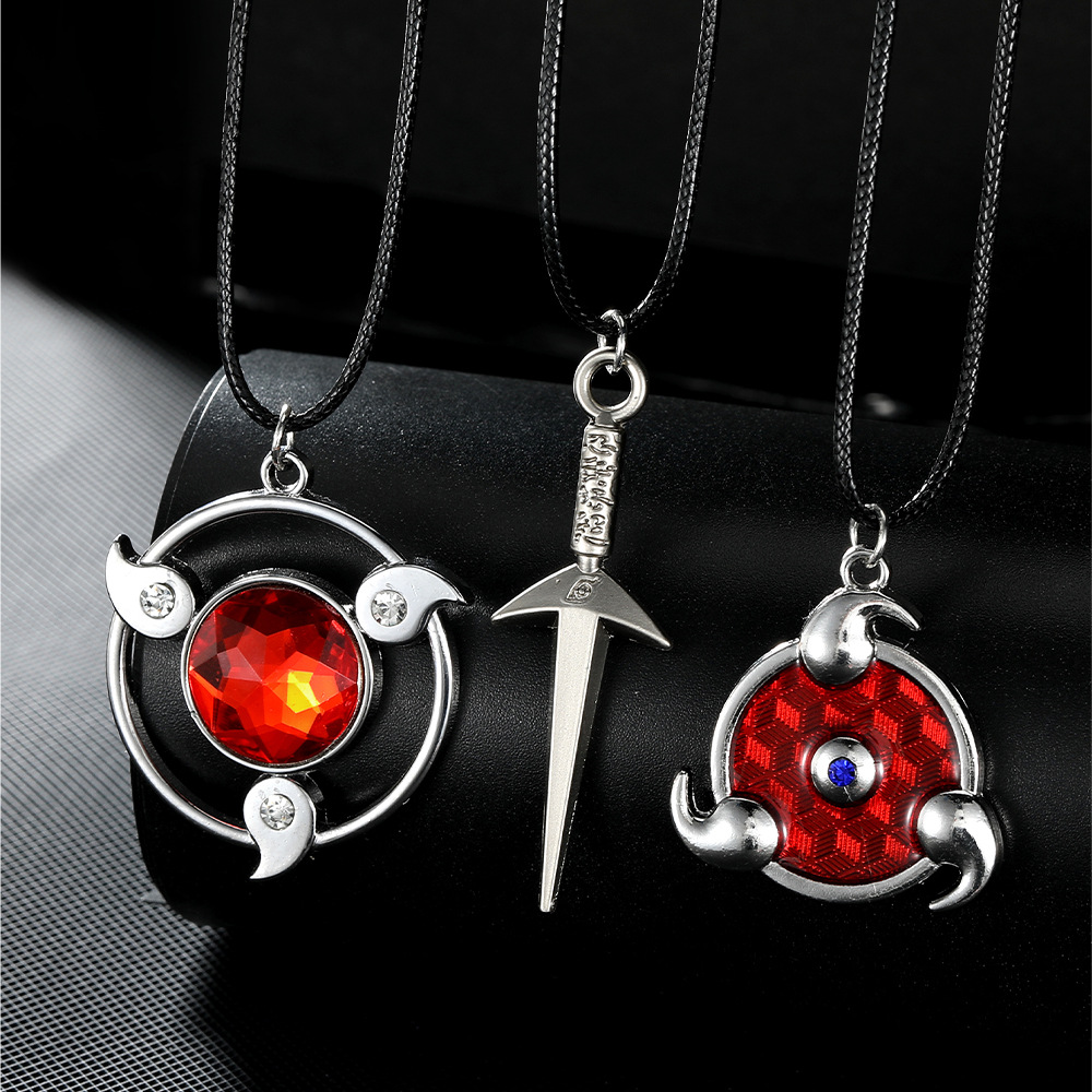 うずまきナルト ペンダントネックレス メタル製アニメジュエリ - Anime Pendant Necklace のレビューと価格
