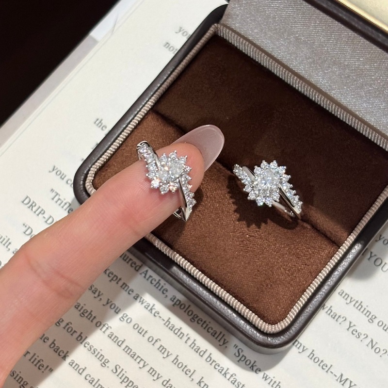 Apaison 高級 0.5ct & 1 カラット モアッサ - Moissanite Engagement Ring 1 Carat のレビューと価格