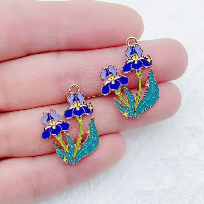 10 個植物フラワーブーケひまわりカーネーション DIY ア - Earrings のレビューと価格