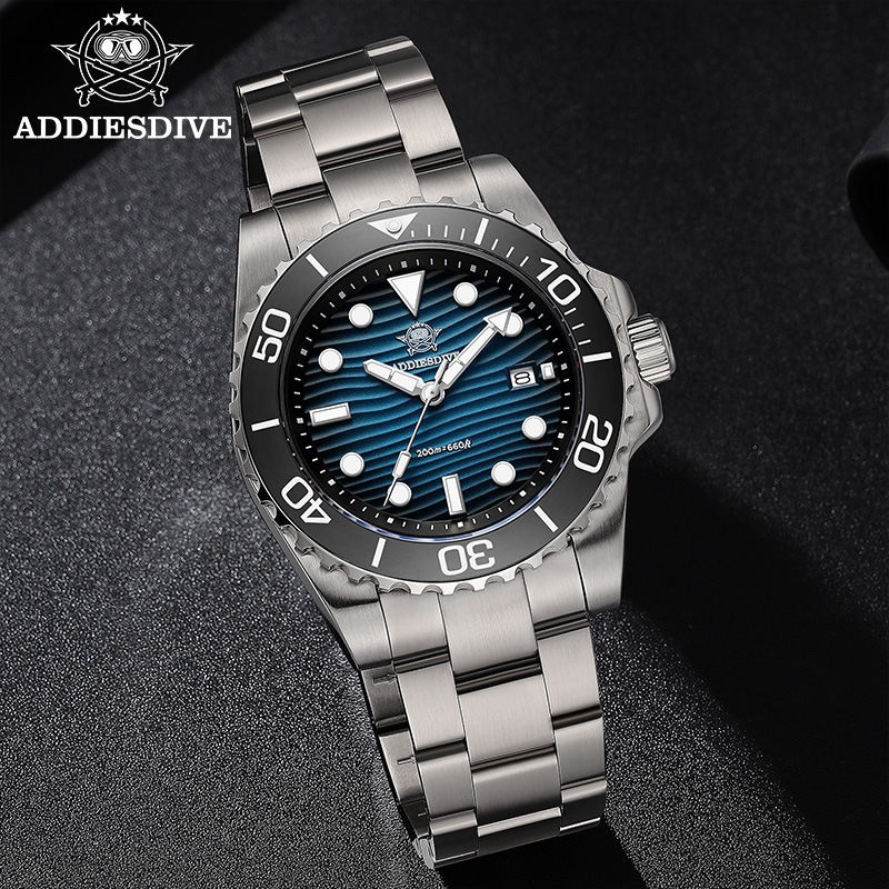 ADDIESDIVE メンズ 2115 クォーツ時計 サンド - Watch Accessories のレビューと価格
